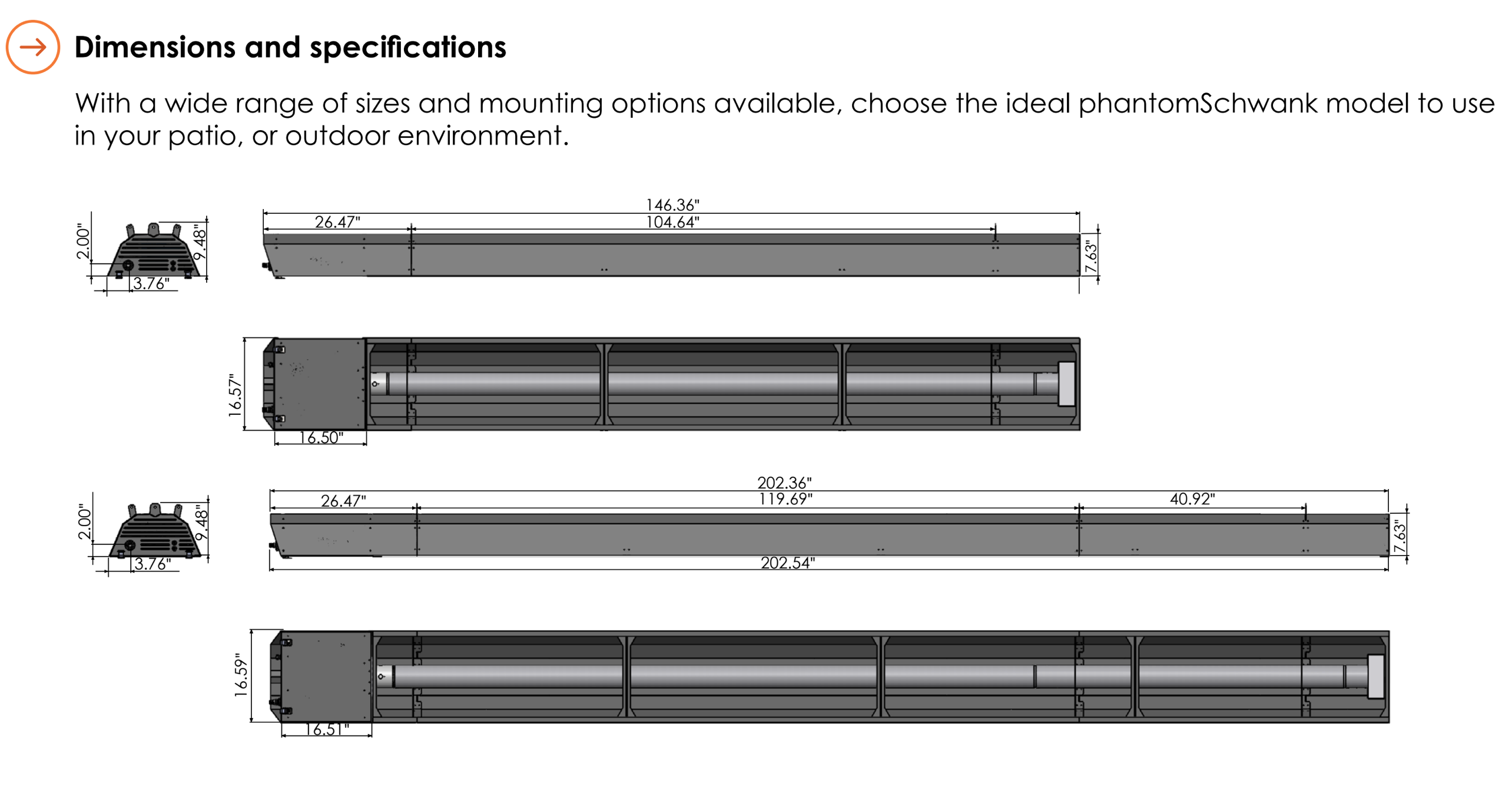 STP-TA11-15-BN - 17', 115k/80k btu 2-Stage - phantomSchwank STP Series, NG (LPG Option), Wireless Control