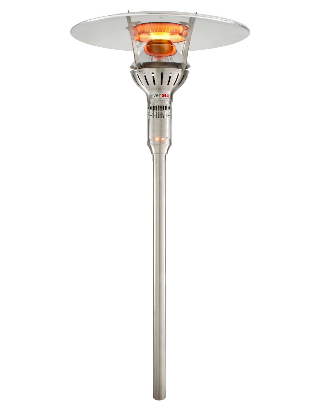 GA301U - IR Energy evenGLO, 53,000 btu, Natural Gas Patio Heater, Fixed Post Mount