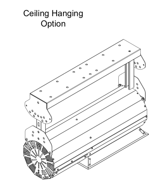 HS043 - Ultimate Mounting Kit for HAB40/50 The Habanero, Pole Mount, Hang from Ceiling or Horizontal Wall Mount