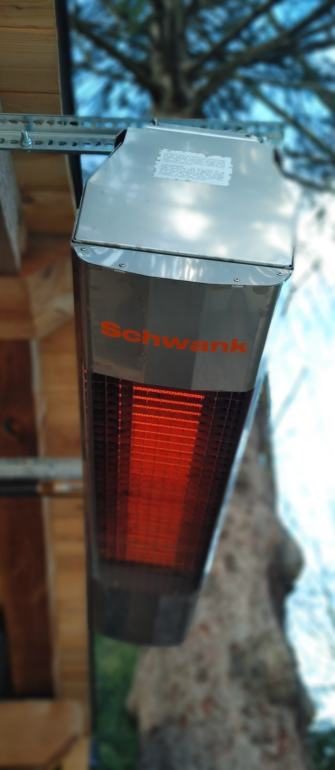 bistroSchwank 2150 - 44", 50,000 Btu Single Stage Overhead Outdoor Heater